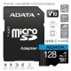 ADATA microSDXC V10 UHS-I Class10 Premier + Adapter SD – 128GB