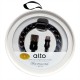 ALTO Kabel Data & Charger Lightning Fabric Braided - Apple MFi-Certified – 1meter Black