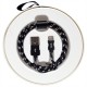 ALTO Kabel Data & Charger Lightning Fabric Braided - Apple MFi-Certified – 1meter Black