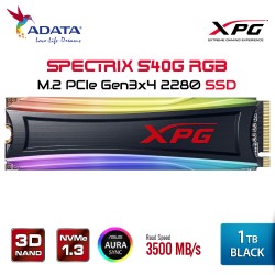 ADATA XPG SPECTRIX S40G RGB SSD PCIe Gen3x4 M.2 2280 - 1TB