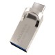 ADATA UC370 - Flashdisk USB OTG Type-C + Type-A - 64GB Gold