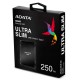 ADATA SC685 SSD Eksternal USB Type-C - 250GB Hitam