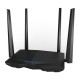 TENDA AC6 Router WiFi AC1200 Smart Dual-Band - Hitam