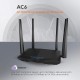 TENDA AC6 Router WiFi AC1200 Smart Dual-Band - Hitam