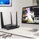 TENDA AC6 Router WiFi AC1200 Smart Dual-Band - Hitam