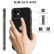 OptimuZ Case Transparan Tempered Glass iPhone 12 Mini