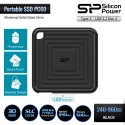 Silicon Power SSD Eksternal PC60 Type-C ke USB3.2 - 240GB-980GB