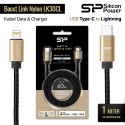 Silicon Power Kabel USB-C ke Lightning Boost Link Nylon LK30CL