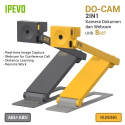 IPEVO DO-CAM USB Kamera Dokumen dan Webcam - Grey/Yellow