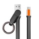DAUSEN Silicon Kabel Data & Charger Key-Ring Rubber - USB Type-C