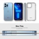 OptimuZ Case Transparan TPU Fleksibel iPhone 13 Pro (6,1 inch)