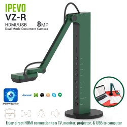 IPEVO VZ-R HDMI/USB Dual Mode Kamera Dokumen 8MP - Hijau