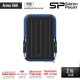 Silicon Power PHD Armor A66 Harddisk Eksternal - Shockproof Waterproof USB3.2 - 1TB-5TB Hitam-Biru