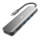 Silicon Power Boost SU20 7-in-1 Docking Station USB Hub Type-C - Grey
