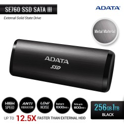 ADATA SE760 SSD Eksternal USB3.2 Gen2 Type-C - 256GB-1TB