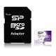Silicon Power microSDXC Superior Pro U3 +Adapter - 128GB