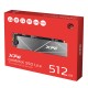 ADATA XPG GAMMIX S50 Lite SSD Internal PCIe Gen4x4 M.2 2280 NVMe 1.4 - 512GB