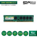 Silicon Power DDR3 1600MHz CL11 PC3-12800 UDIMM - 4GB