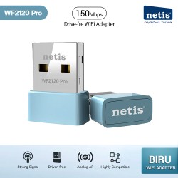 NETIS WF2120 Pro Adaptor WiFi Drive-Free Antena Internal 150Mbps