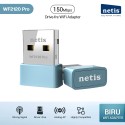 NETIS WF2120 Pro Adaptor WiFi Drive-Free Antena Internal 150Mbps