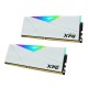 ADATA XPG Spectrix D50 DDR4 RAM PC U-Dimm RGB Gamming - 16GB(8x2) White