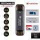 Transcend ESD310C SSD Eksternal Dual USB Type-A dan Type-C 1TB Hitam