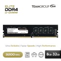 TEAMGROUP RAM Elite DDR4 3200 U-DIMM - 8GB-32GB