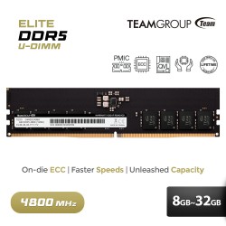 TEAMGROUP RAM Elite DDR5 4800 U-DIMM - 8GB-32GB