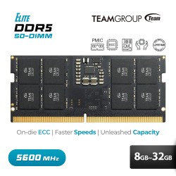 TEAMGROUP RAM Elite DDR5 5600 SO-DIMM - 8GB-32GB