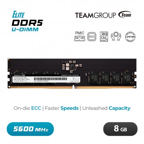 TEAMGROUP RAM Elite DDR5 5600 U-DIMM - 8GB