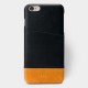 Alto Leather Case for iPhone 6 Plus - Metro Plus - Black / Light Brown