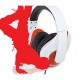 Oblanc SHELL200 Stereo Headphones with In-line Microphone & Call Control - NC3-1(white)