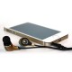 Oblanc Mobile In-ear Headphone with In Line Microphone for Smartphones, Tablets, Laptops or PC - NX1 Champagne Gold