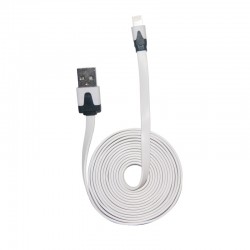 Cable Noodle Flat for iPhone 5 – White 2m