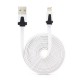Cable Noodle Flat for iPhone 5 – White 3m