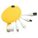 Kabel XT-11 Silicon Pouch - Kuning