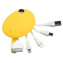 Kabel XT-11 Silicon Pouch - Kuning