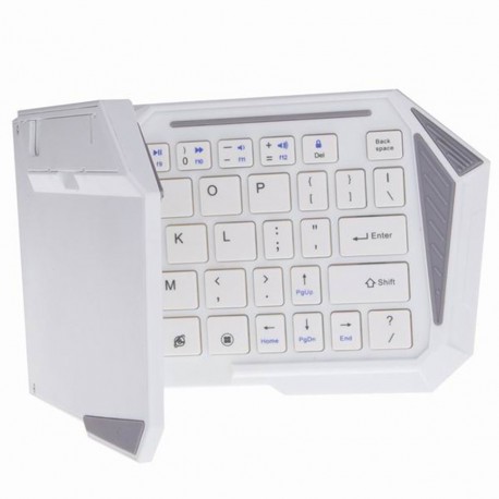 Keyboard Lipat / Folding Bluetooth BK-03S - Putih