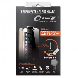 OptimuZ Tempered Glass Anti Spy with Applicator - iPhone 6 Plus