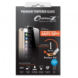 OptimuZ Tempered Glass Anti Spy with Applicator - Samsung S4
