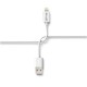 OptimuZ Kabel Lightning 8-pin i5 Apple MFI Certified – 3M Putih