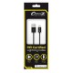 OptimuZ Kabel Lightning 8-pin i5 Apple MFI Certified – 1M Hitam