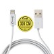 OptimuZ Kabel Lightning 8-pin i5 Apple MFI Certified – 3M Putih