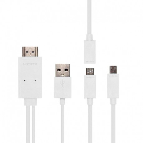 Kabel MHL Kit Adapter Micro USB ke HDMI untuk Smartphones