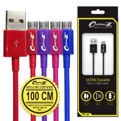 OptimuZ Kabel Micro USB V8 - 1M Hitam