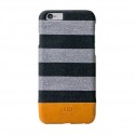 Alto Leather Case for iPhone 6 - Denim - Zebra Grey