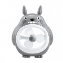 Totoro Mini Fan Portable - Abu-abu