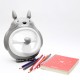 Totoro Mini Fan Portable - Abu-abu