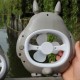 Totoro Mini Fan Portable - Abu-abu