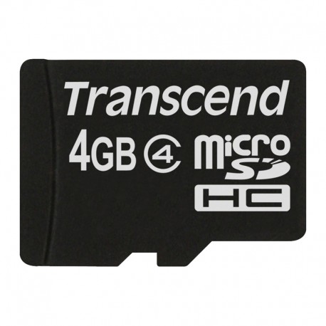 Transcend Memory Card Micro SDHC Class 4 - 4GB Tanpa SD Adapter